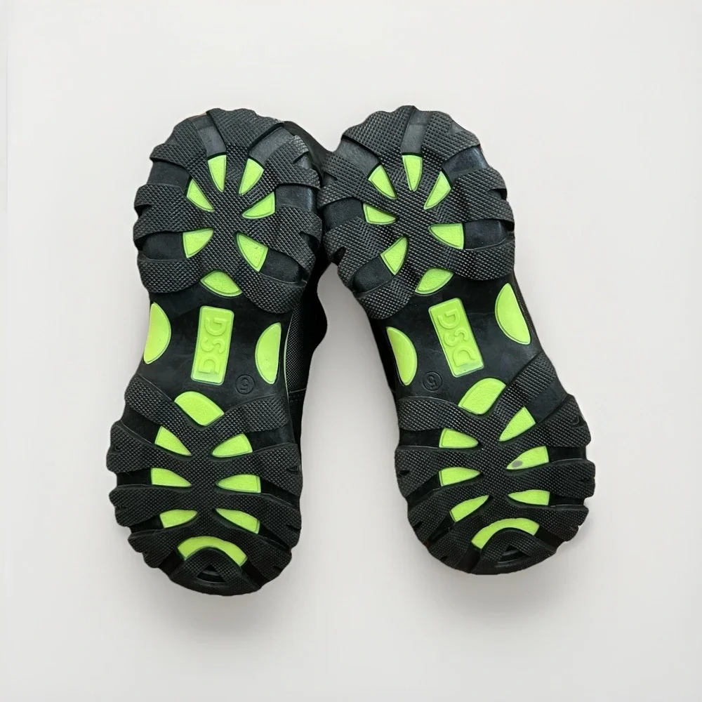 DSG Menace Volt Boots Style Quick Lace QCWBB18-VLT S 5 Black/Green 3M Thinsulate